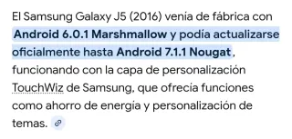 Samsung Galaxy J5 Dorado