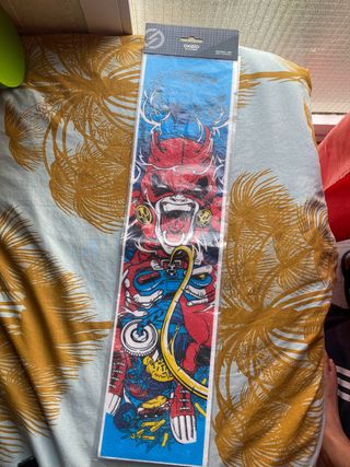 Sticker para skate - Diseño demonio