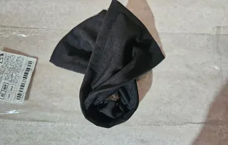 Fascia per chignon nera