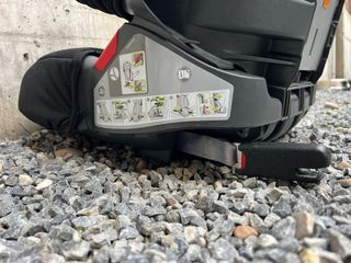 Silla coche Britax Römer negra
