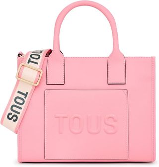 Bolso Tous La Rue Amaya Shopping Mediano Rosa
