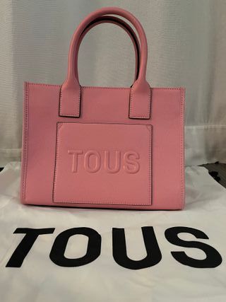 Bolso Tous La Rue Amaya Shopping Mediano Rosa