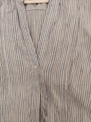 Camisa Massimo Dutti Rayas Mujer