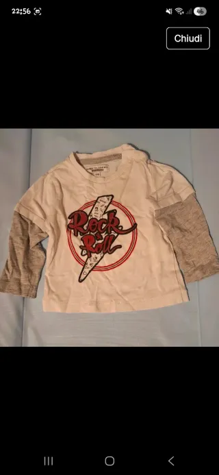 Magliettina bimbo 3-6 mesi