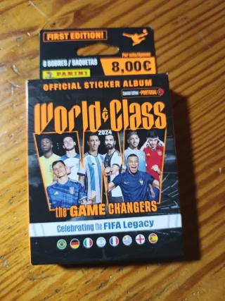 8 sobres  World Class 2024 edición Portugal