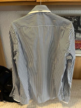 Camisa Antony Morato Rayas Azul Talla M