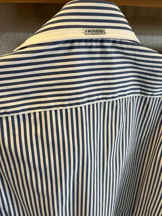 Camisa Antony Morato Rayas Azul Talla M