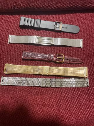 Correas de reloj - Varios estilos