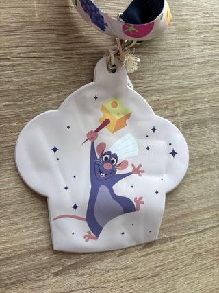 Lanyard Ratatouille con figura de chef