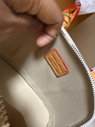 Bolso Louis Vuitton Alma BB Rosa Blanco