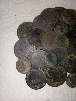 Lote 30 Monedas Antiguas Colección