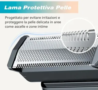 Kensen Body Groomer 2-in-1 Rasoio Elettrico Uomo