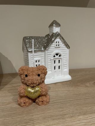 Candela Orsetto con Cuore Oro