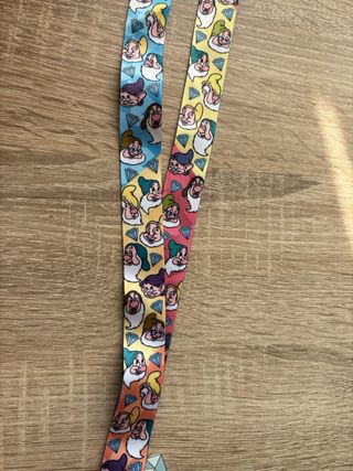 Lanyard 7 Enanitos con abalorios