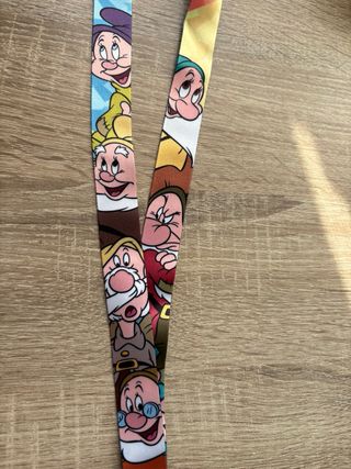 Lanyard 7 Enanitos con abalorios