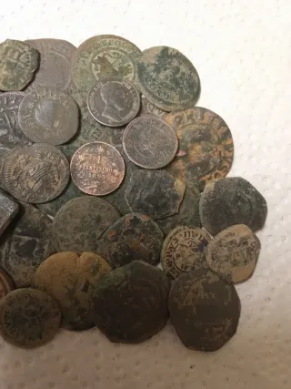 Lote 40 Monedas Antiguas Colección