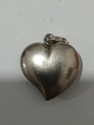 3 Pingentes Coração Prata 925