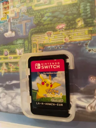 Juego Nintendo Switch Pokémon Let's Go Pikachu!.