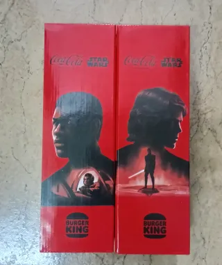 Botellas Coca-Cola Star Wars Burger King