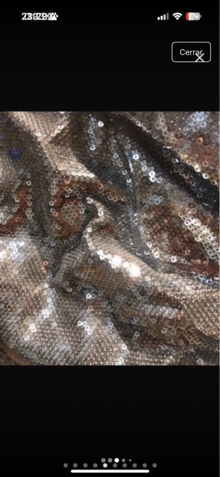 Bolso Lentejuelas Plateado