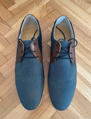 Zapatos Bocage Talla 43 Azul/Marrón