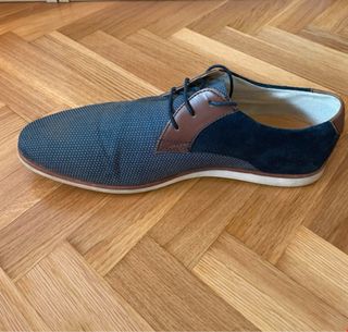 Zapatos Bocage Talla 43 Azul/Marrón