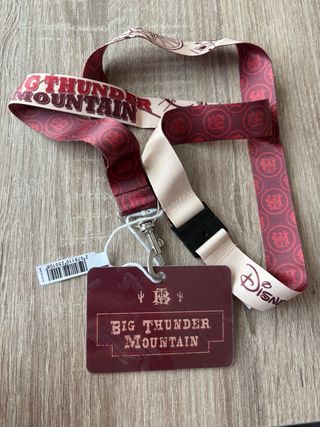 Lanyard Big Thunder Mountain Disney