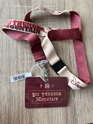 Lanyard Big Thunder Mountain Disney