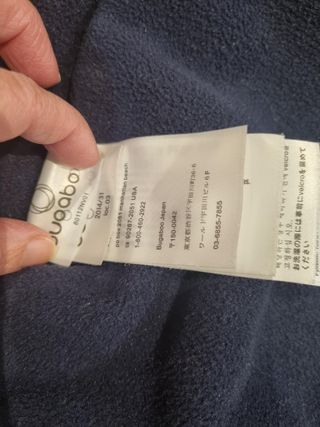 Funda Saco Invierno Azul Navy Bugaboo Camaleon