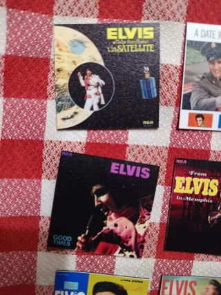 Lote Imanes Portadas LPs Elvis Presley RCA