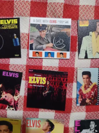 Lote Imanes Portadas LPs Elvis Presley RCA