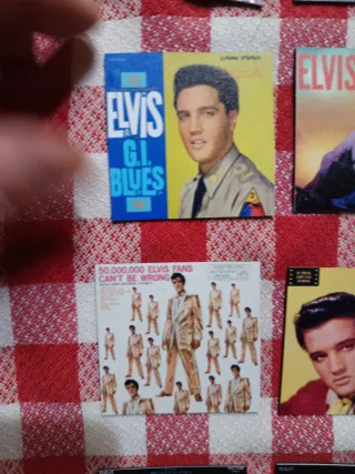 Lote Imanes Portadas LPs Elvis Presley RCA