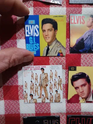 Lote Imanes Portadas LPs Elvis Presley RCA