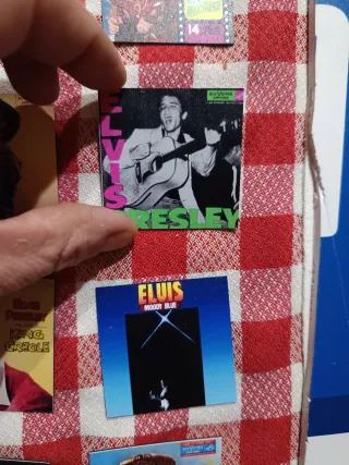 Lote Imanes Portadas LPs Elvis Presley RCA