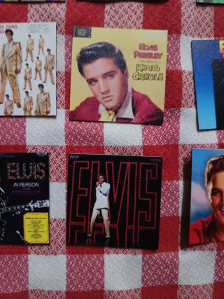 Lote Imanes Portadas LPs Elvis Presley RCA