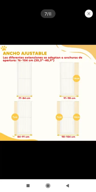 Barrera seguridad extra alta