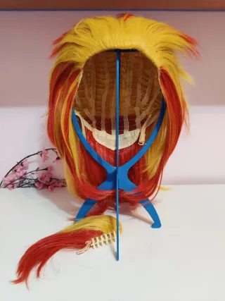 Peluca Rengoku Demon Slayer