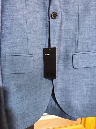Traje H&M azul marino