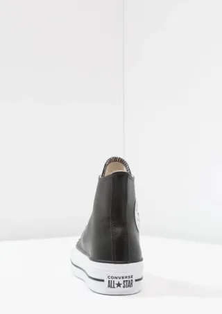 Zapatillas Converse plataforma negras