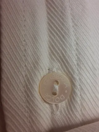 Camisa Dolce & Gabbana Blanca Hombre