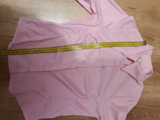 Camisa rosa manga larga mujer talla 38