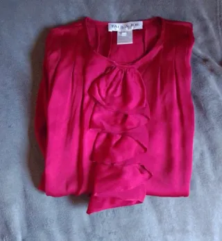 Blusa Rojo Vino Paul & Joe
