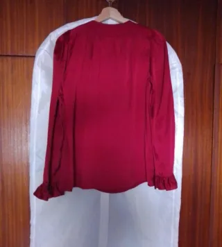 Blusa Rojo Vino Paul & Joe