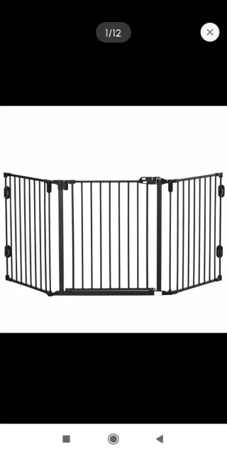 Reja barrera seguridad plegable