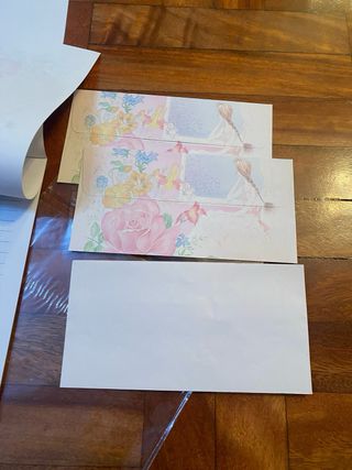 Paquete de cartas perfumadas