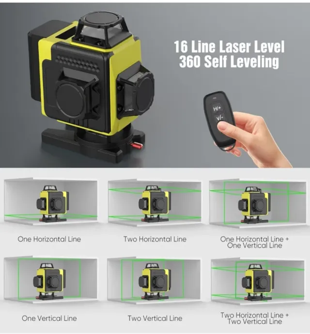 Livello Laser Autolivellante 360°