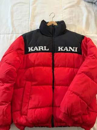 Chaqueta Karl Kani Roja y Negra