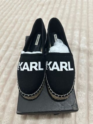 Alpargatas Karl Lagerfeld Negras