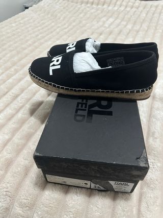 Alpargatas Karl Lagerfeld Negras