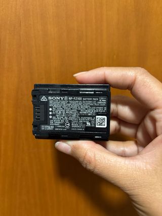Baterías Sony NP-FZ100 + Cargador Doble